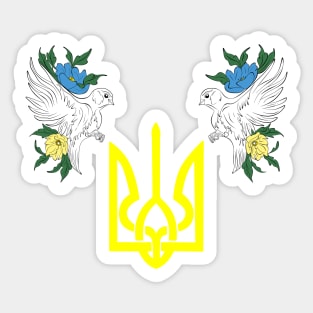 Free Ukraine Sticker